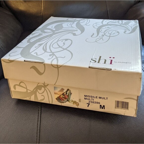 Shi Journeys Missile Multi Strappy Boho Tall Wedge - Picture 14 of 15